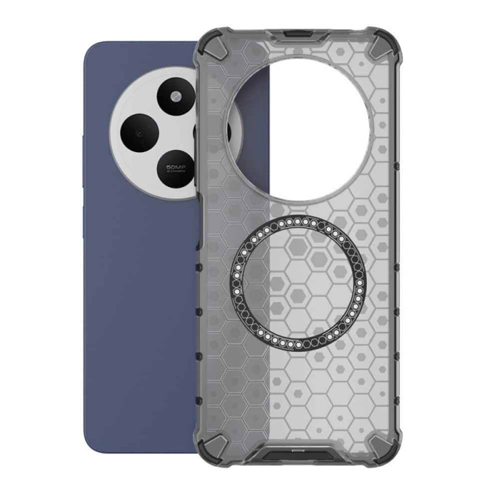 Techsuit HoneyComb Shield - θήκη για Xiaomi Redmi 14C / Poco C75 - Μαύρο - Image 2