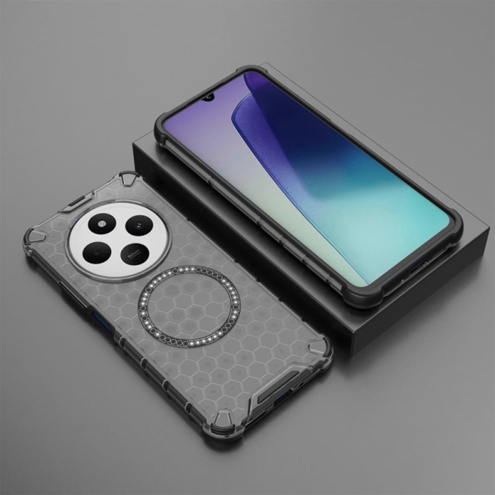 Techsuit HoneyComb Shield - θήκη για Xiaomi Redmi 14C / Poco C75 - Μαύρο - Image 6