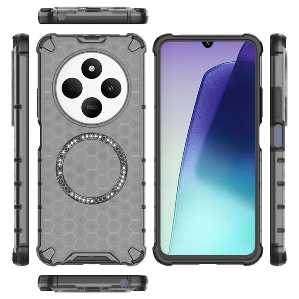 Techsuit HoneyComb Shield - θήκη για Xiaomi Redmi 14C / Poco C75 - Μαύρο - Image 5