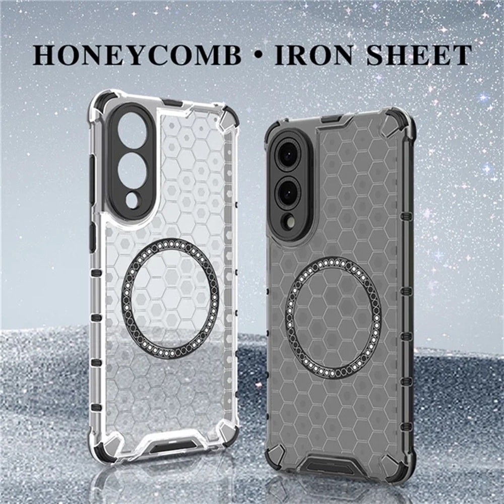 Techsuit HoneyComb Shield MagSafe - θήκη για Samsung Galaxy S25 Edge - Μαύρο - Image 6