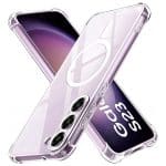Techsuit Shockproof Clear Silicone MagSafe - θήκη για Samsung Galaxy S23 - Διάφανο