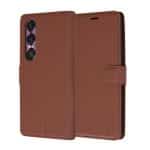 Techsuit Leather Folio - θήκη για Sony Xperia 1 VI - Πολύχρωμο