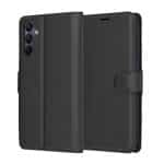 Techsuit Leather Folio - θήκη για Samsung Galaxy A15 5G - Μαύρο