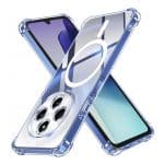 Techsuit Shockproof Clear Silicone MagSafe - θήκη για Xiaomi Redmi 14C - Διάφανο