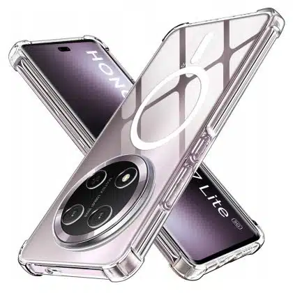 Techsuit Shockproof Clear Silicone MagSafe - θήκη για Honor Magic7 Lite - Διάφανο