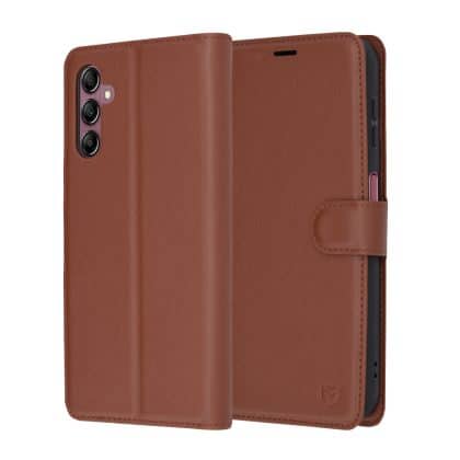 Techsuit Leather Folio - θήκη για Samsung Galaxy A14 - Πολύχρωμο