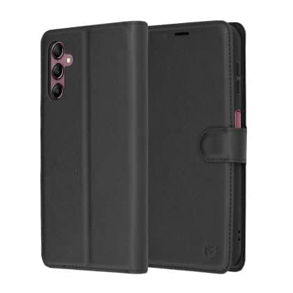Techsuit Leather Folio - Samsung Galaxy A14 5G - Μαύρο