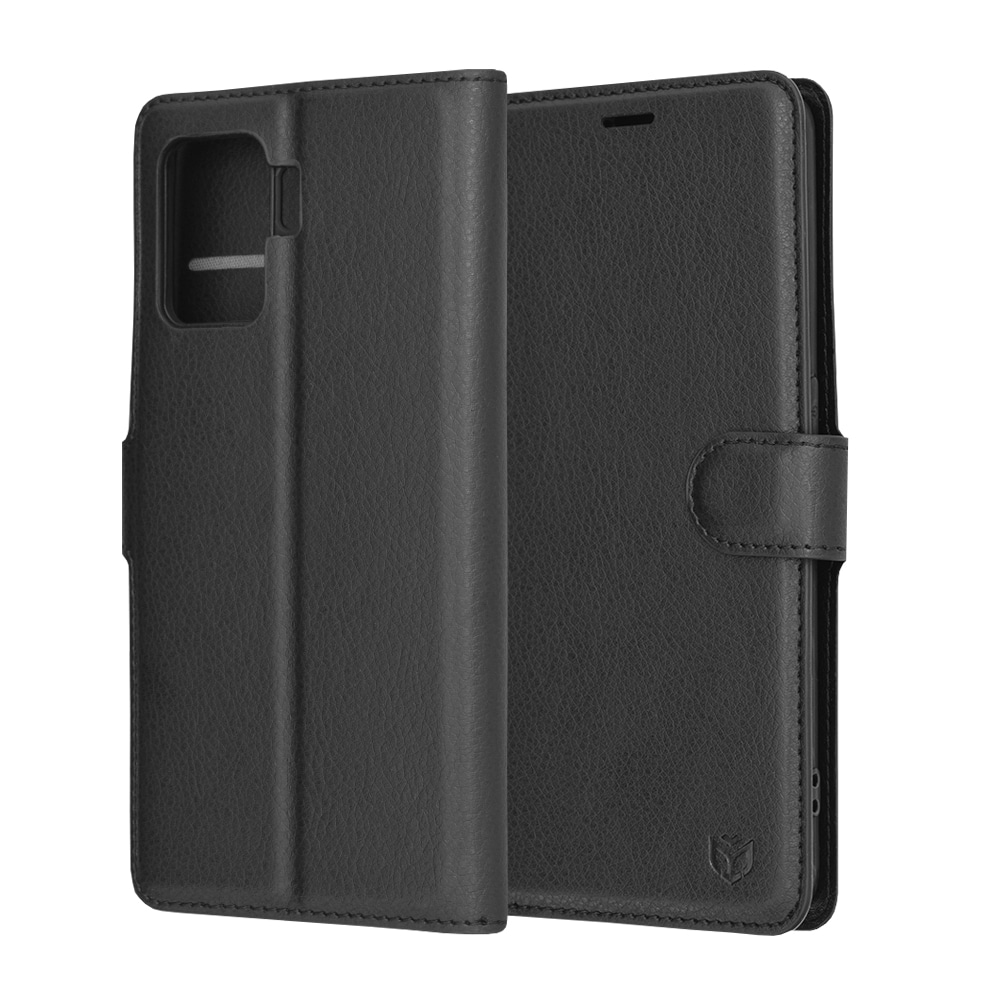 Techsuit Leather Folio - θήκη για Oppo Reno5 Lite / A94 4G - Μαύρο - Image 6