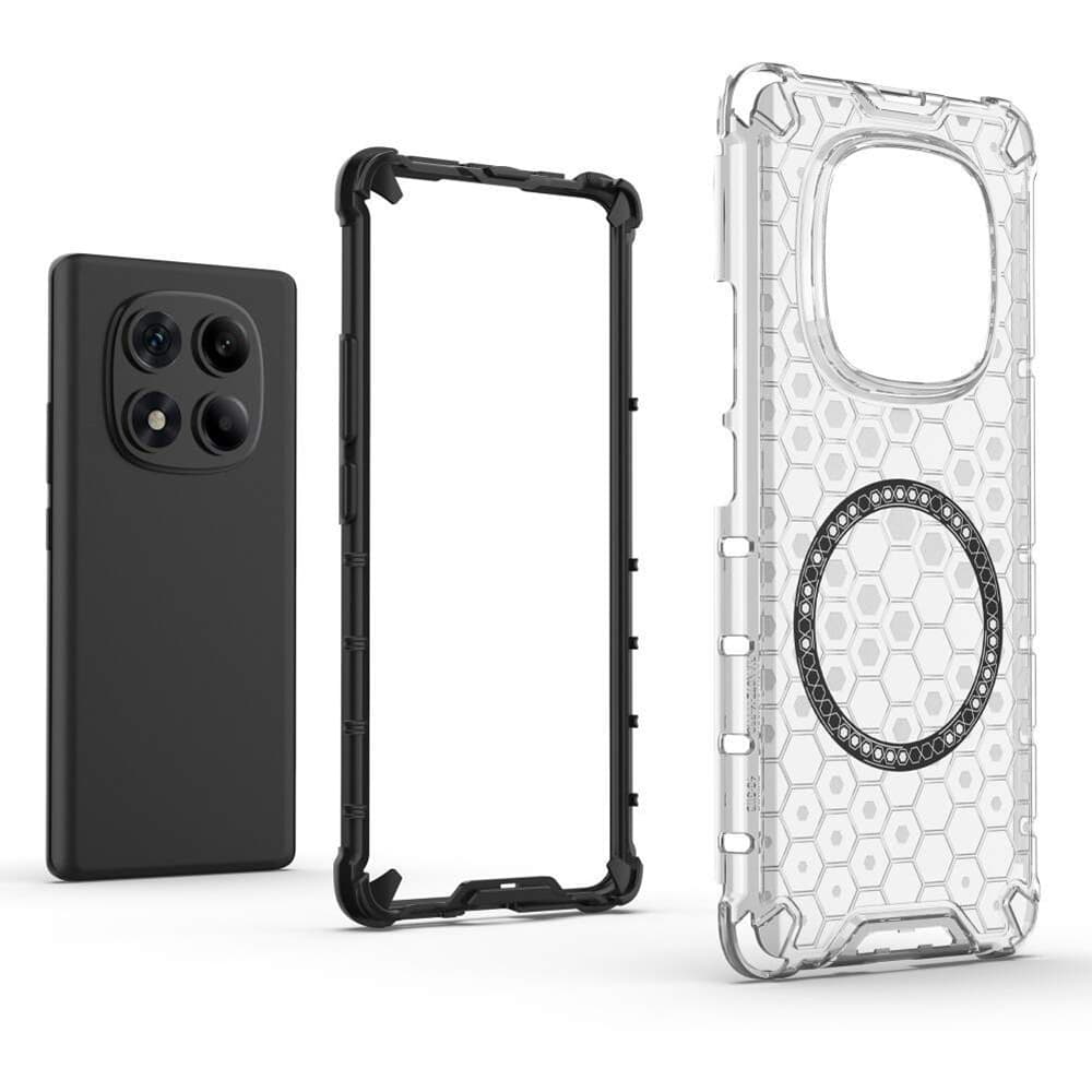 Techsuit HoneyComb Shield - θήκη για Xiaomi Redmi Note 14 Pro+ 5G - Μαύρο - Image 3