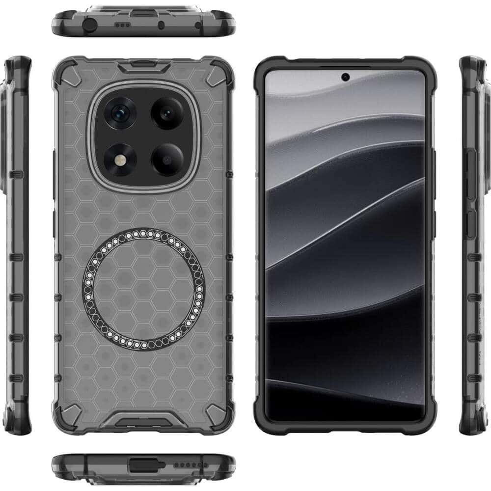 Techsuit HoneyComb Shield - θήκη για Xiaomi Redmi Note 14 Pro+ 5G - Μαύρο - Image 4