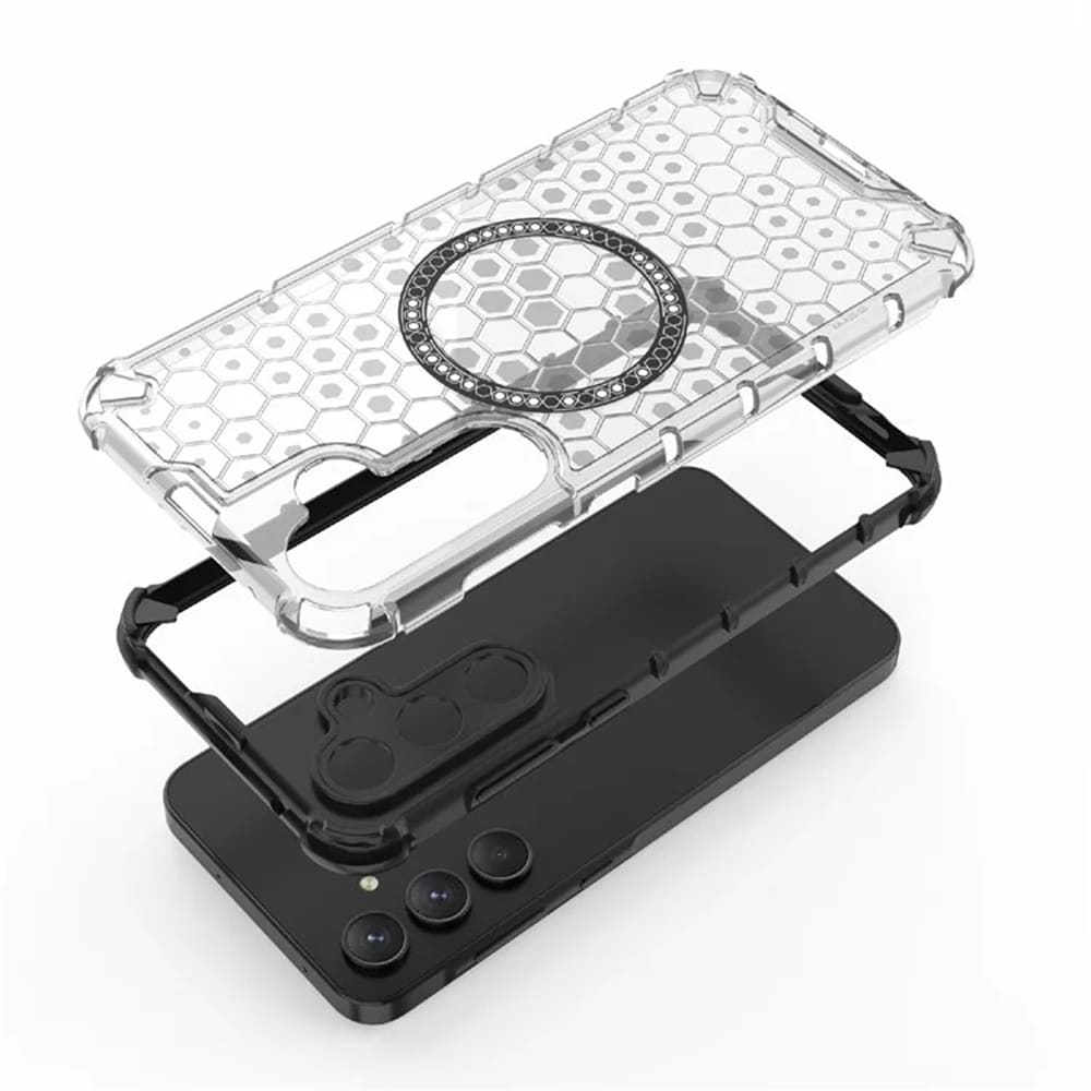 Techsuit HoneyComb Shield - θήκη για Samsung Galaxy A35 - Μαύρο - Image 4