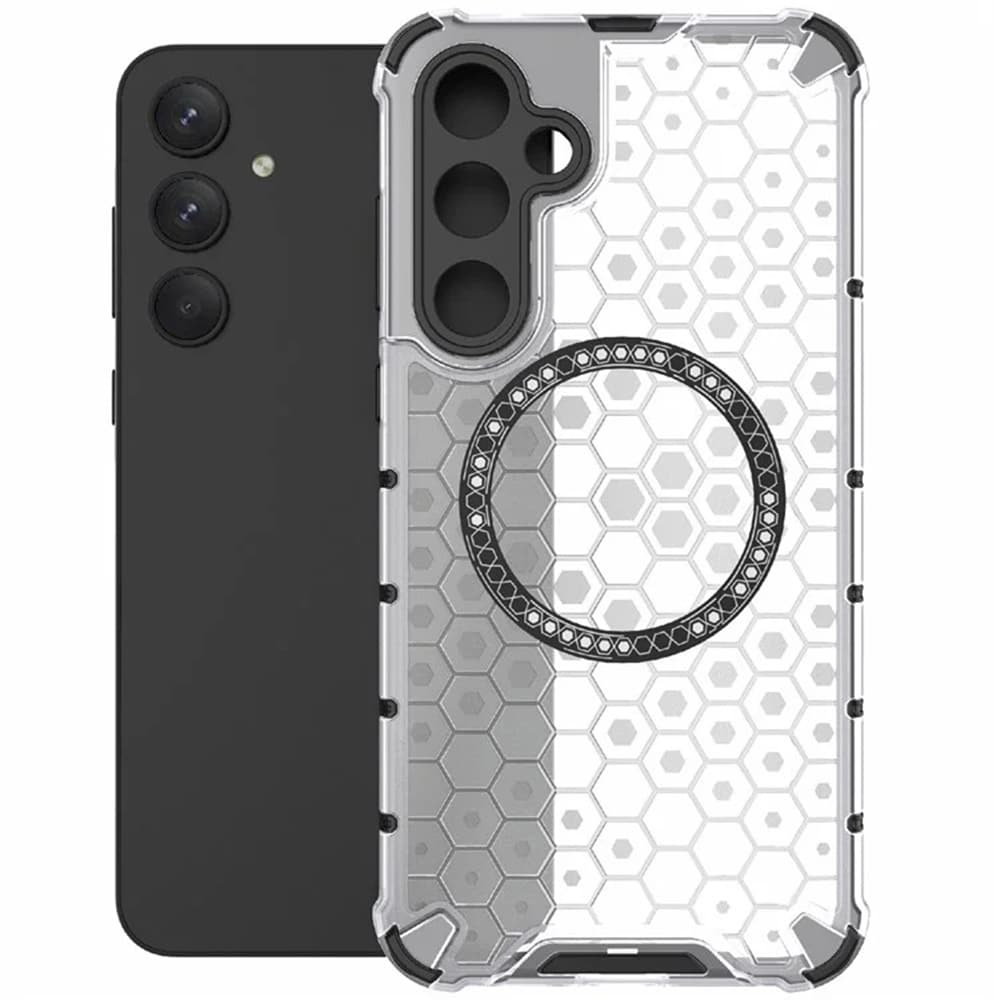 Techsuit HoneyComb Shield - θήκη για Samsung Galaxy A55 - Λευκό - Image 2