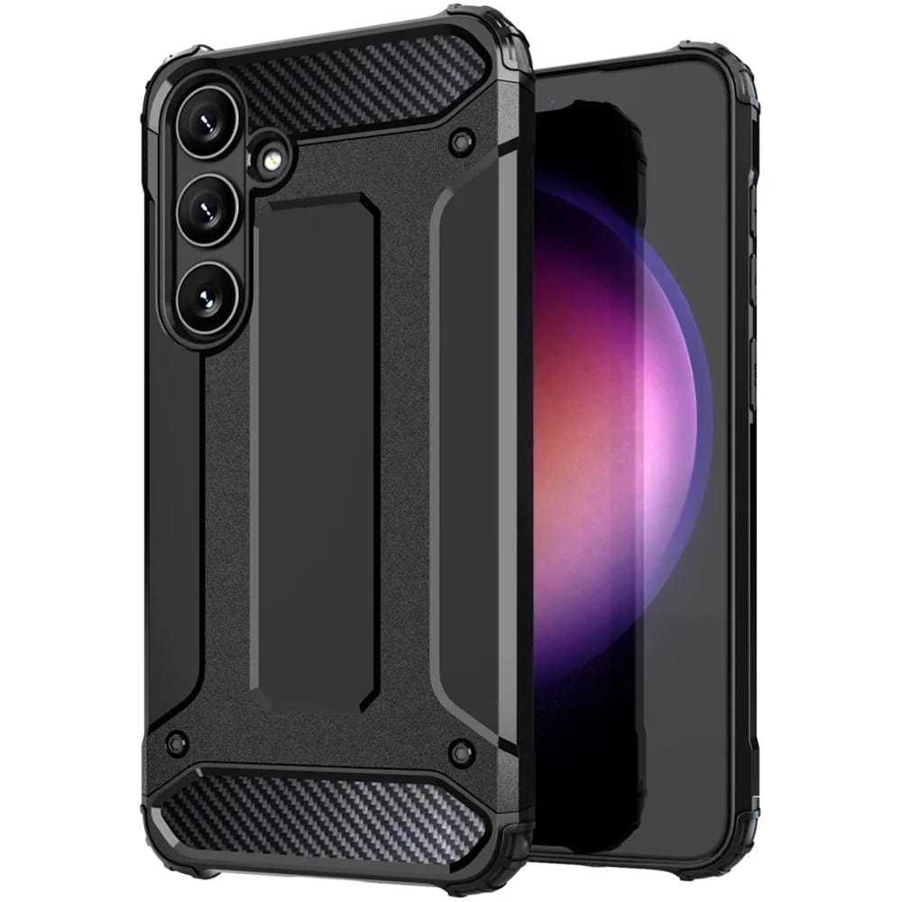 Techsuit Hybrid Armor - θήκη για Samsung Galaxy S25+ - Μαύρο - Image 2