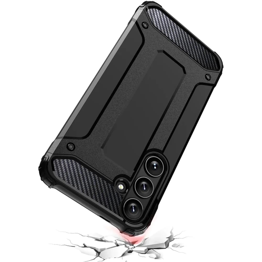 Techsuit Hybrid Armor - θήκη για Samsung Galaxy S25 Ultra - Μαύρο - Image 2