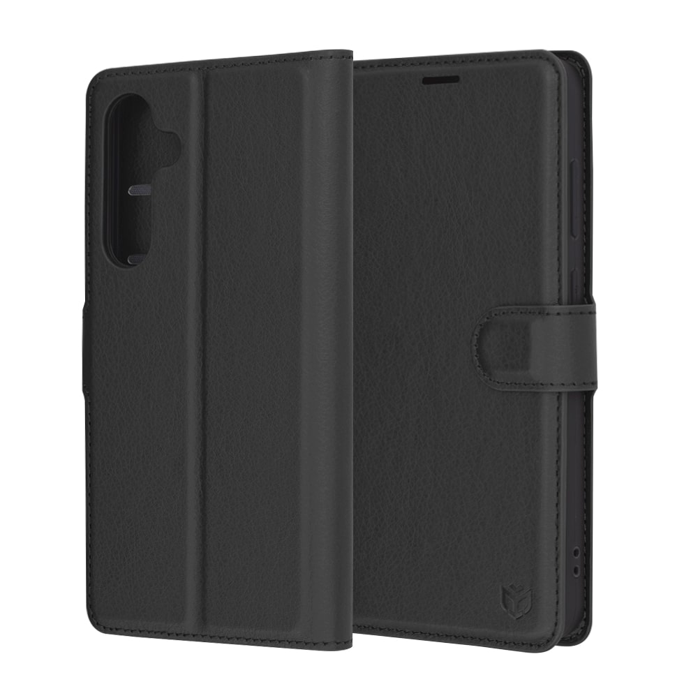 Techsuit Leather Folio - θήκη για Samsung Galaxy S24 FE - Μαύρο - Image 6