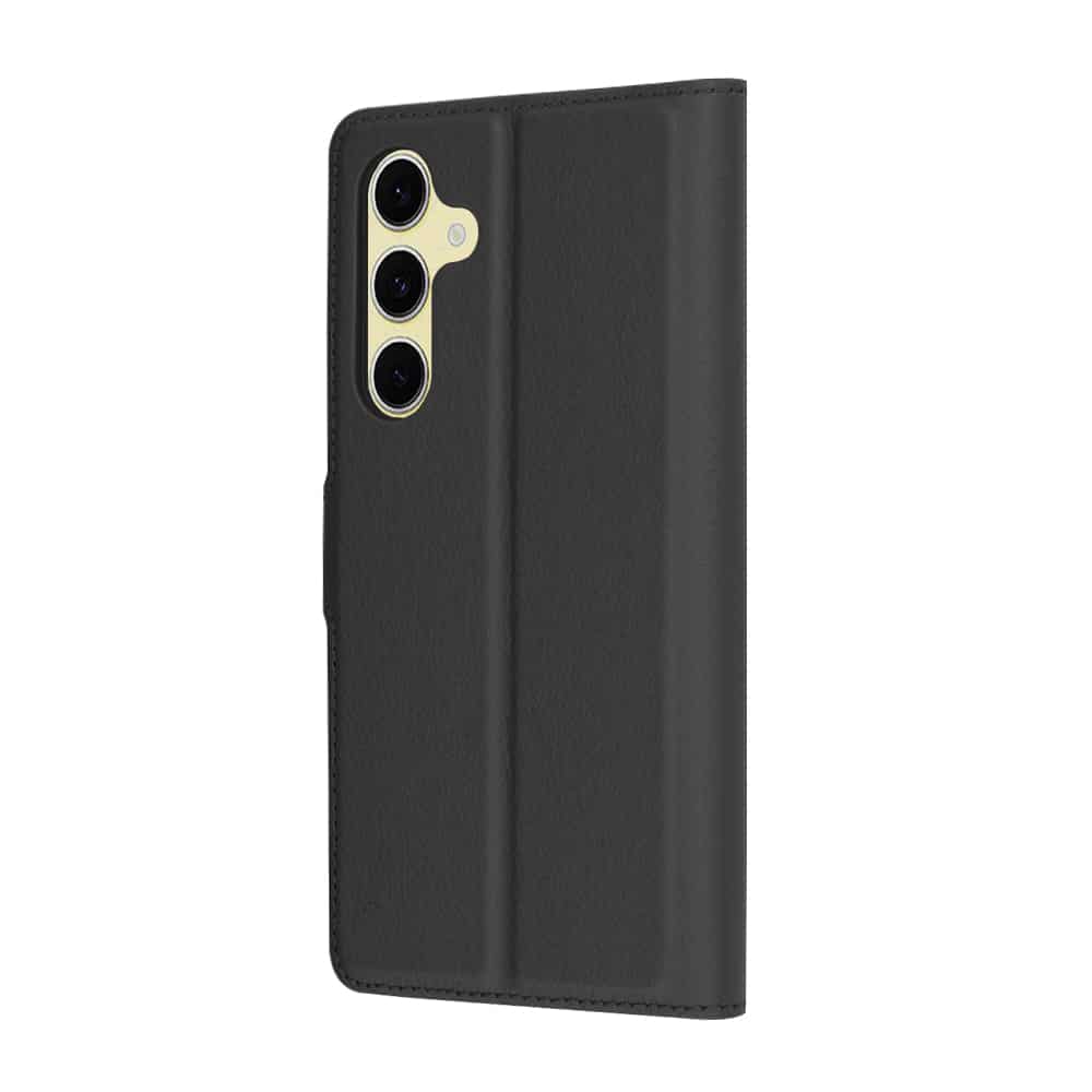 Techsuit Leather Folio - θήκη για Samsung Galaxy S24 FE - Μαύρο - Image 5