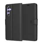 Techsuit Leather Folio - θήκη για Samsung Galaxy A54 - Μαύρο
