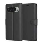 Techsuit Leather Folio - θήκη για Google Pixel 9 Pro XL - Μαύρο