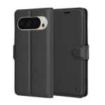 Techsuit Leather Folio - θήκη για Google Pixel 9 Pro - Μαύρο