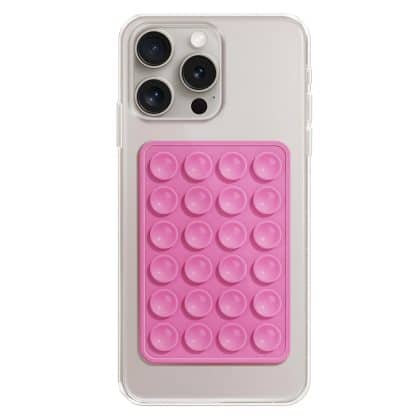Techsuit - Βεντούζα κινητού για selfies  (SPP-PAD) - Ροζ της πούδρας