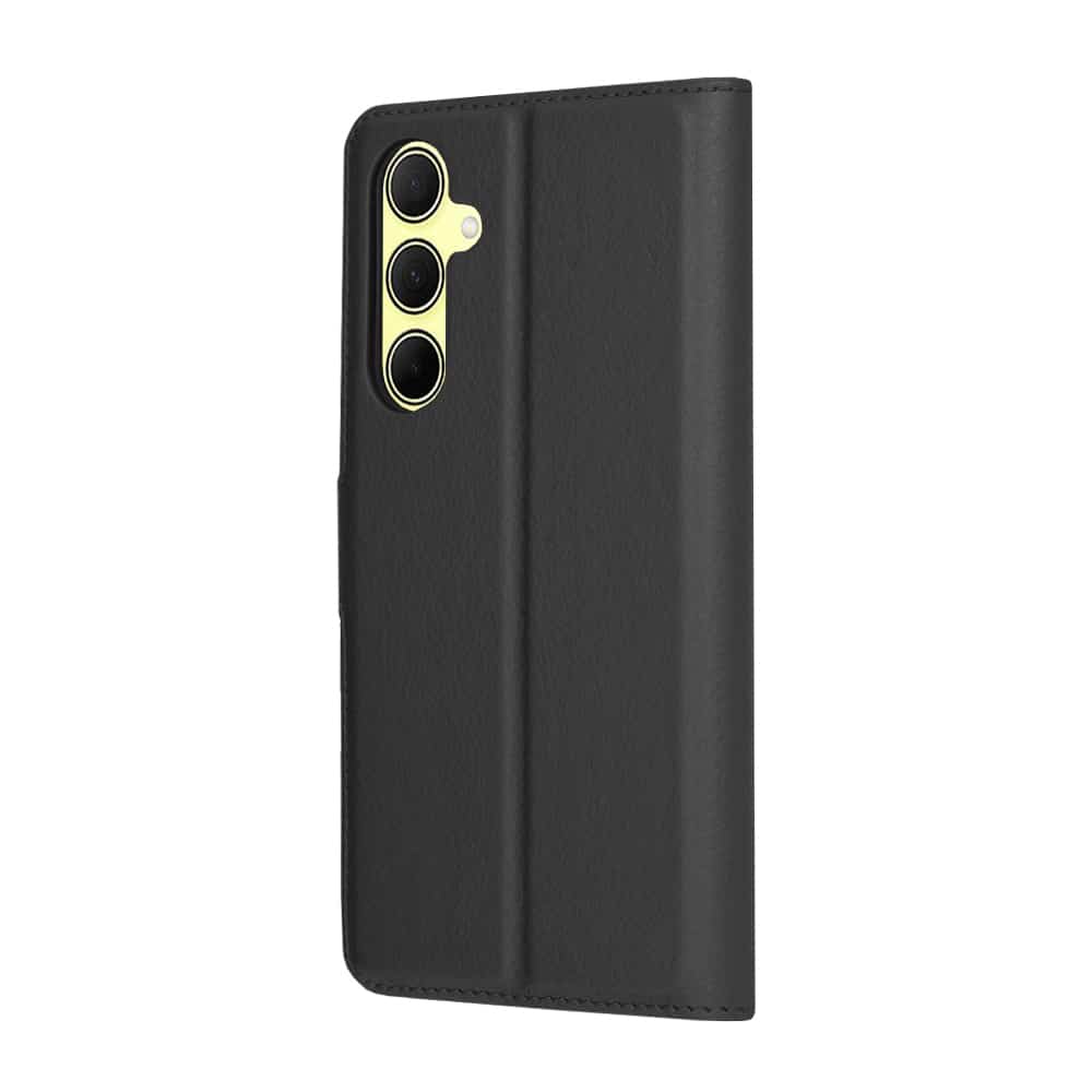 Techsuit Leather Folio - Samsung Galaxy A35 - Μαύρο - Image 5
