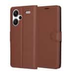 Techsuit Leather Folio - θήκη για Xiaomi Redmi Note 13 Pro+ 5G - Καφέ