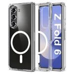 Techsuit Shockproof Clear Silicone MagSafe - θήκη για Samsung Galaxy Z Fold6 - Διάφανο
