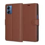 Techsuit Leather Folio - θήκη για Motorola Moto G14 - Πολύχρωμο