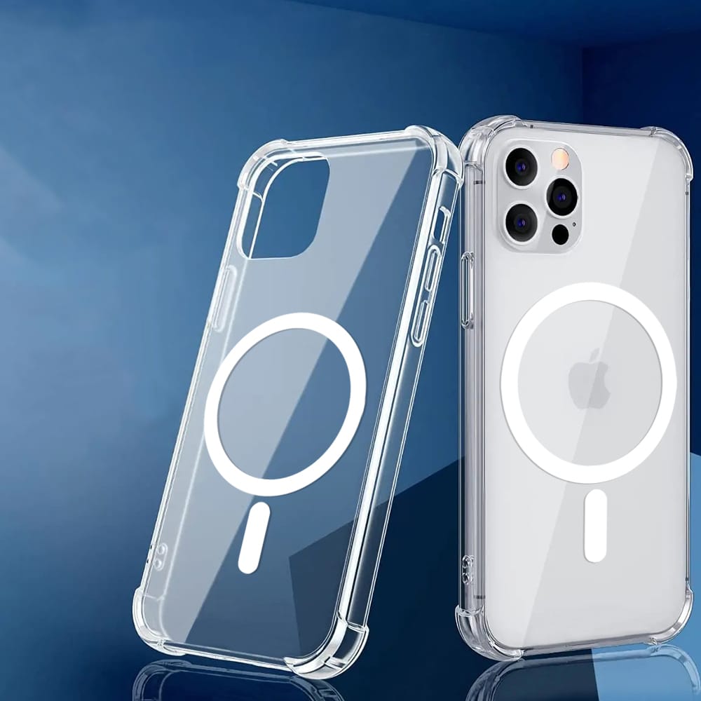 Techsuit Shockproof Clear Silicone MagSafe - θήκη για Honor X6b - Διάφανο - Image 2
