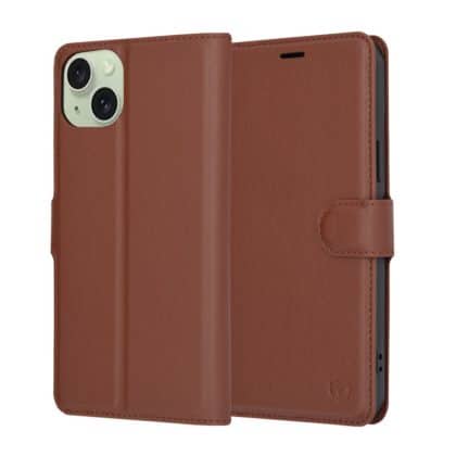 Techsuit Leather Folio - θήκη για Apple iPhone 15 Plus - Πολύχρωμο