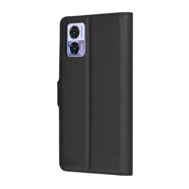 Techsuit Leather Folio - θήκη για Motorola Edge 30 Neo - Μαύρο - Image 5