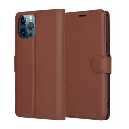 Techsuit Leather Folio - θήκη για Apple iPhone 12 Pro Max - Πολύχρωμο