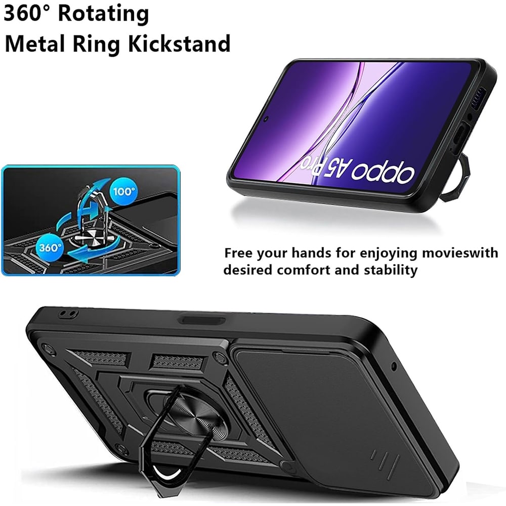 Techsuit CamShield Series - θήκη για Oppo A5 Pro 4G - Μπλε - Image 5