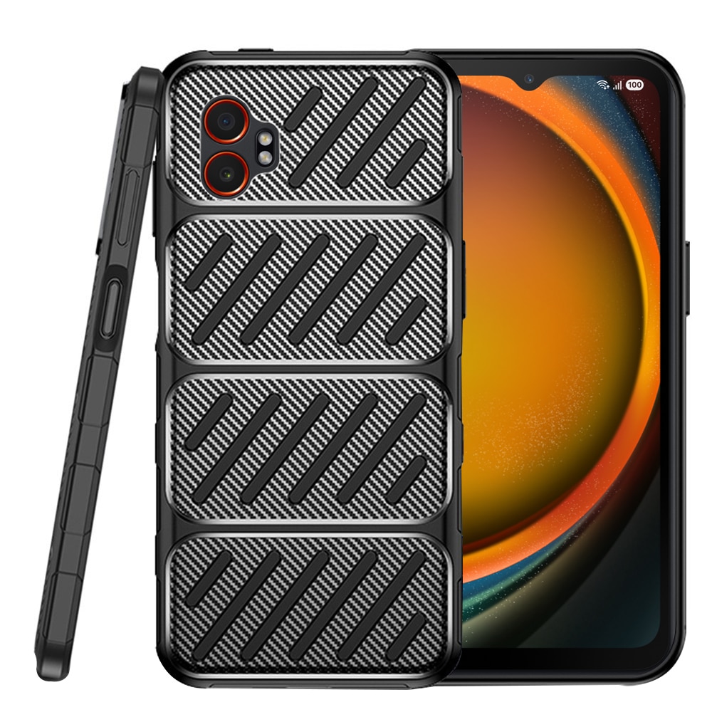 Techsuit CarbonFiber - θήκη για Samsung Galaxy XCover7 Pro - Μαύρο - Image 5
