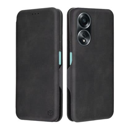 Techsuit Safe Wallet Plus - θήκη για Oppo A58 4G - Μαύρο