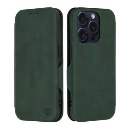 Techsuit Safe Wallet Plus - θήκη για Apple iPhone 15 Pro - Πράσινο