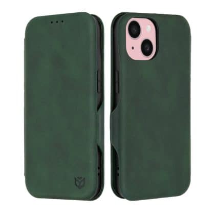 Techsuit Safe Wallet Plus - θήκη για Apple iPhone 15 - Πράσινο