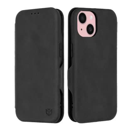 Techsuit Safe Wallet Plus - θήκη για Apple iPhone 15 - Μαύρο