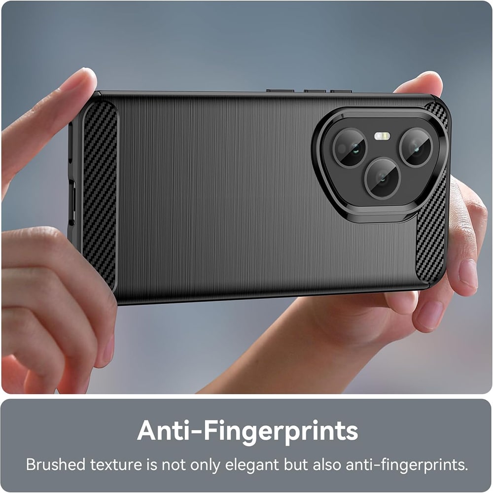 Techsuit Carbon Silicone - θήκη για Honor 400 Pro - Μαύρο - Image 2