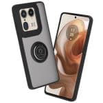 Techsuit Glinth - θήκη για Motorola Edge 50 Ultra - Μαύρο