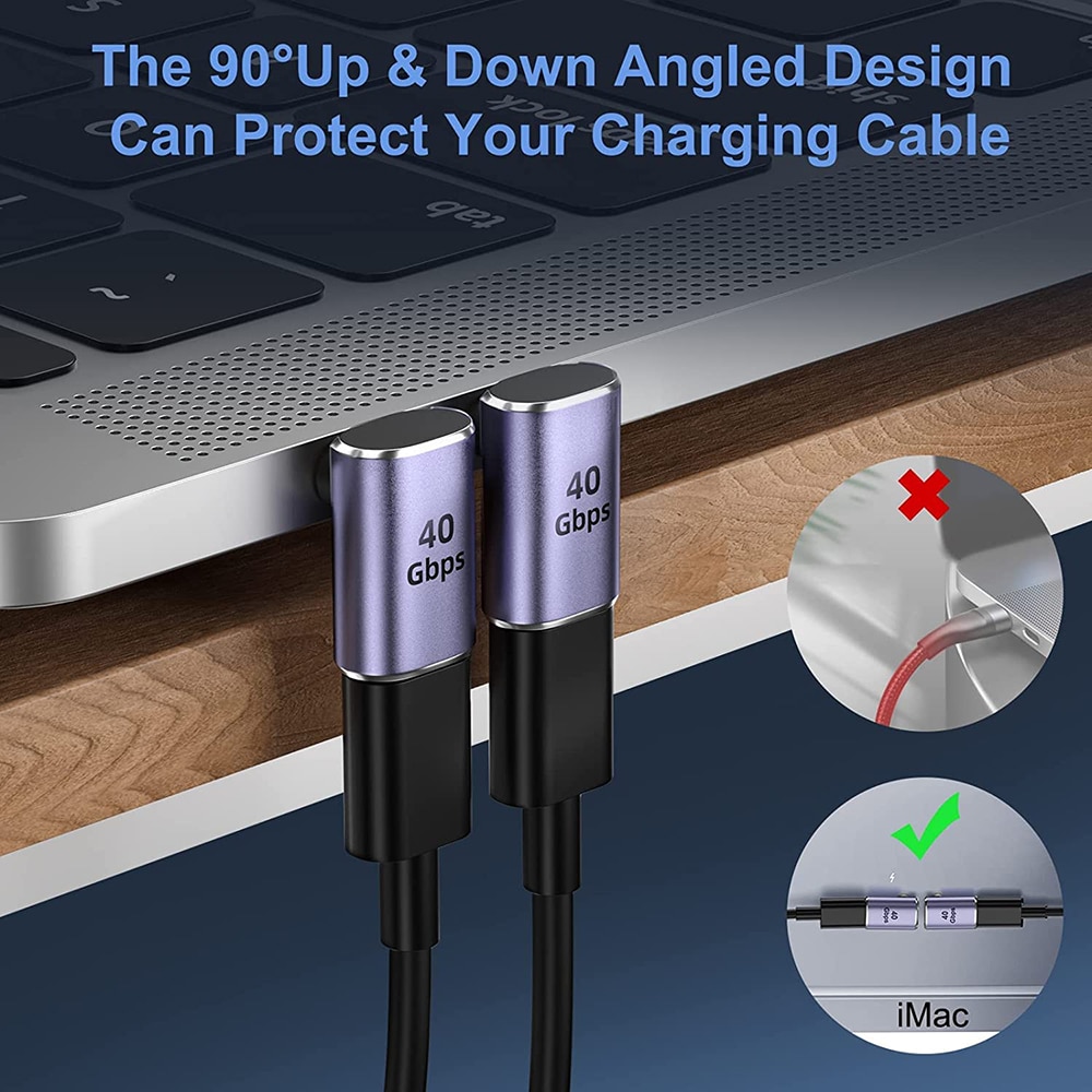 Techsuit - Premium OTG Adapter TitanCoreX (A12) - Type-C σε Type-C, 40Gbps, 3A, Plug and Play, Υποστήριξη γρήγορης φόρτισης PD - Γκρι - Image 2