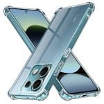 Techsuit Shockproof Clear Silicone - θήκη για Xiaomi Redmi Note 14S - Διάφανο