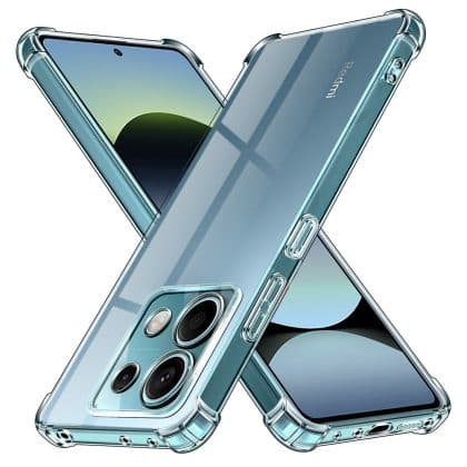 Techsuit Shockproof Clear Silicone - θήκη για Xiaomi Redmi Note 14S - Διάφανο