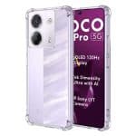 Techsuit Shockproof Clear Silicone - θήκη για Xiaomi Poco M7 Pro 5G - Διάφανο