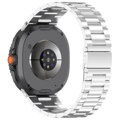 Techsuit - Watchband (w010) - Samsung Galaxy Watch8 40mm/watch8 44mm/watch8 Classic - Silver