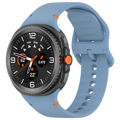 Techsuit - Λουράκι ρολογιού (W079) - Samsung Galaxy Watch8 40mm/Watch8 44mm/Watch8 Classic - Μπλε τζιν