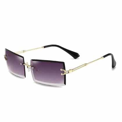 Techsuit - Polarized Μεταλλικά Γυαλιά Ηλίου (16031-C1) - Προστασία UV - Μωβ One Size