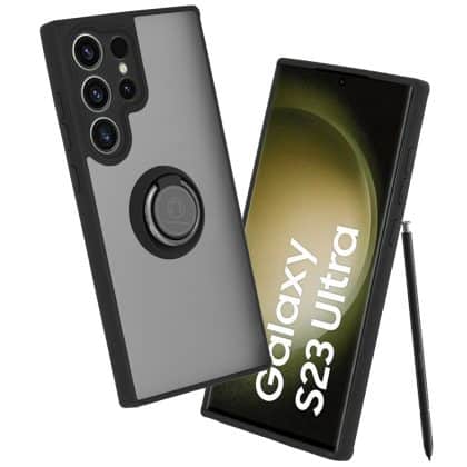 Techsuit Glinth - θήκη για Samsung Galaxy S23 Ultra - Μαύρο