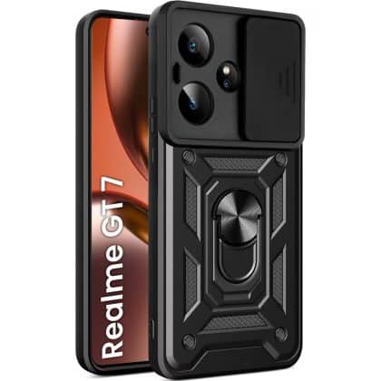 Techsuit CamShield Series - θήκη για Realme GT 7 - Μαύρο