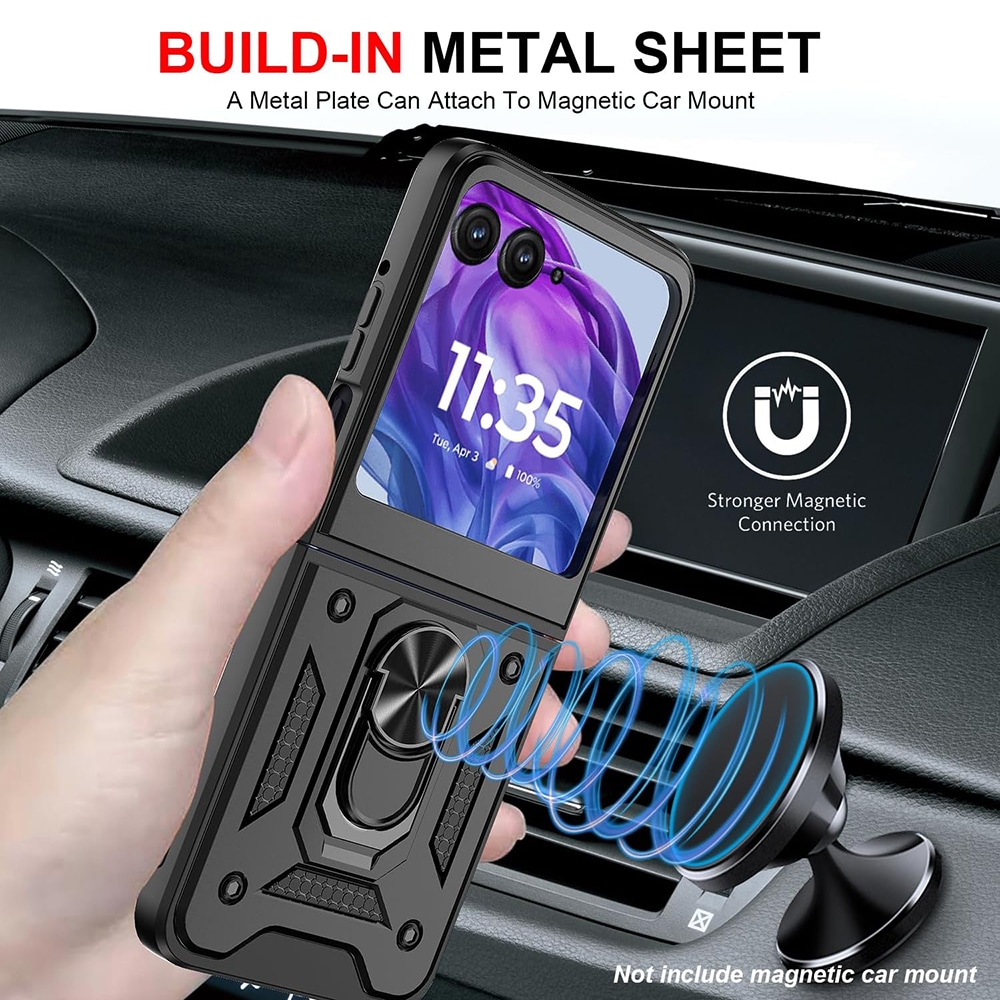 Techsuit CamShield Series - θήκη για Motorola Razr 60 Ultra - Μαύρο - Image 4